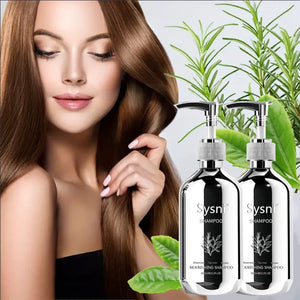 SelenoraBeauty™ Sysni Organic Rosemary & Tea Tree Keratin Shampoo – Strengthening, Nourishing & Hair Growth Formula (Anti-Dandruff & Damage Repair)