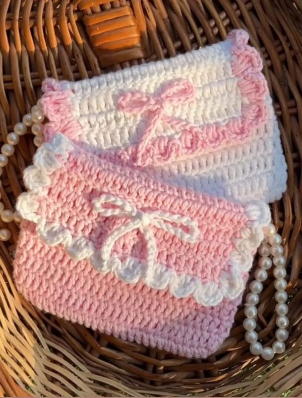 Whimsy Stitch Mini Crochet Bags – Bear, Blossom & Berry Styles