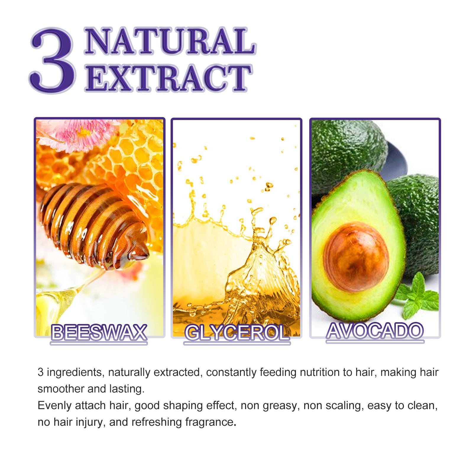 SelenoraBeauty™ Hair Wax Stick | Instant Styling & Flyaway Control | Smooth, Sleek & Long-Lasting Hold for All Hair Types (Beeswax + Glycerin Formula)