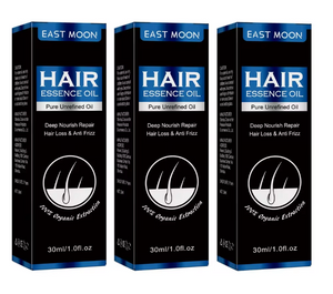 SelenoraBeauty™ East Moon Men’s Dense Hair Serum – Vitamin E Hair Growth Oil | Strengthening, Anti-Hair Loss, Scalp Repair & Moisturizing Treatment (30ml)